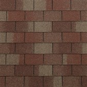 TEGOLA Střešní šindel PREMIUM LINE RECTANGULAR 004 European red, cena za m2